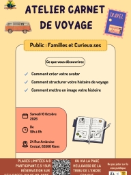 Atelier carnet de voyage