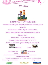 Marche solidaire Octobre Rose