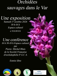 Exposition & Conférence Orchidées sauvages du Var