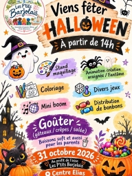 Halloween : ateliers créatifs et mini boum