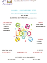 Loto des boulistes mazauguais à Mazaugues