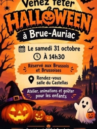 Atelier Halloween pour les enfants