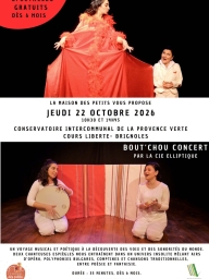 Concert "Bout'chou concert" pour enfants