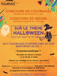Concours de dessins et coloriages Halloween