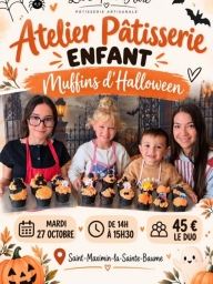 Atelier muffins d'Halloween
