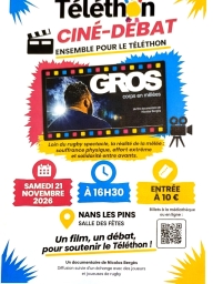 Ciné-débat "Gros corps en mêlées"