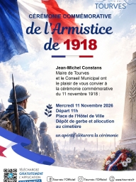 Cérémonie commémorative de l'Armistice de 1918