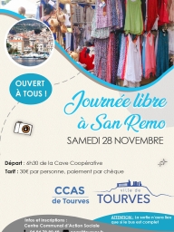 Sortie journée libre à San Remo avec le CCAS