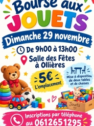 Bourse aux jouets