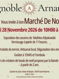 Marché de Noël au Vignoble Arnaud