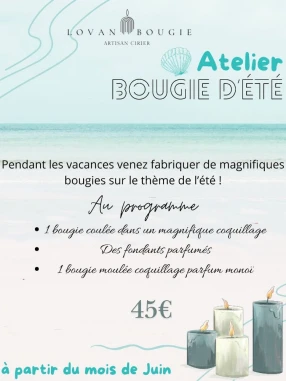 Atelier bougies été
