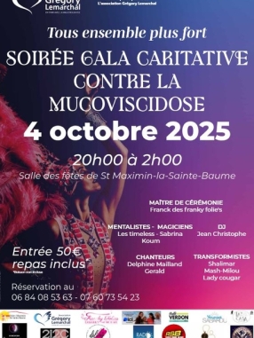 Soirée de Gala contre la mucoviscidose