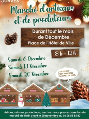 Marché de Noël des artisans et producteurs