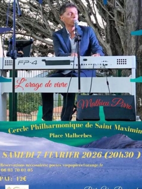 Concert : Mathieu Pirro - Chansons françaises