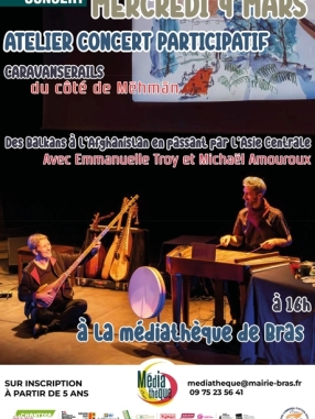 Atelier-concert : Emmanuelle Troy et Mickaël Amouroux
