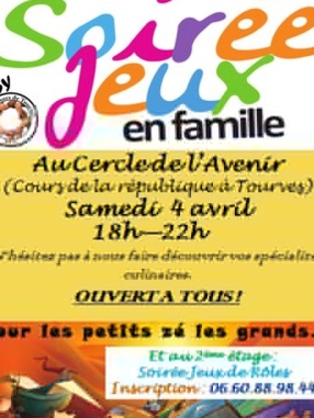 Soirée jeux en famille