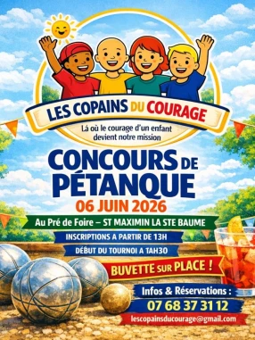 Concour de pétanque 