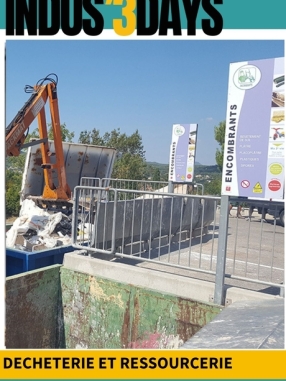 Visite de la déchèterie et ressourcerie de Saint Maximin |  Indus' 3 Days