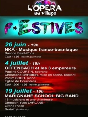 Concert Jazz du Marignane School Big Band à Pourrières