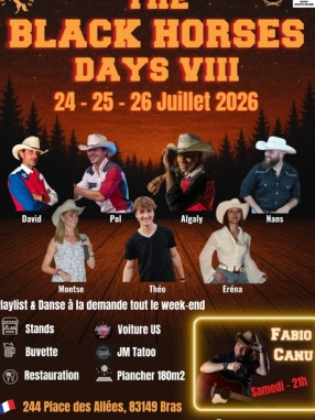 The Black Horses Day Country – Festival Country à Bras