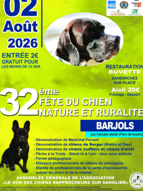 Fête du chien – nature & ruralité à Barjols
