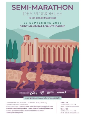 Semi-Marathon des Vignobles – Saint-Maximin-la-Sainte-Baume
