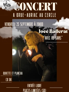 Joce Ballerat & Benjamin Barria – Concert à Brue-Auriac