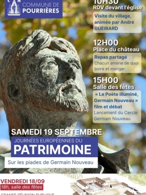 Visite, film et débat – Journées du Patrimoine à Pourrières