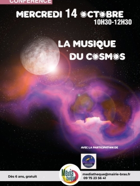 Conférence "La musique du Cosmos"