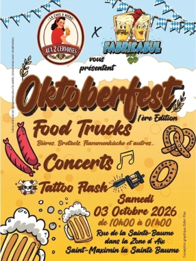 L'Oktoberfest avec Fabrikabul et les 2 Cervoises ! 