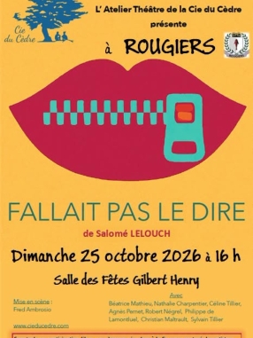 Spectacle comique "Fallait pas le dire"