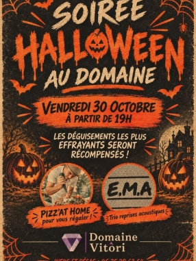 Soirée Halloween avec animation musicale E.M.A